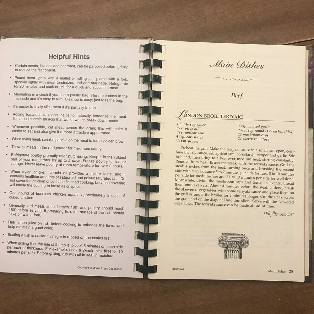 Heavenly Delights 100th Anniversary Cookbook First Baptist Church 2009 Sample